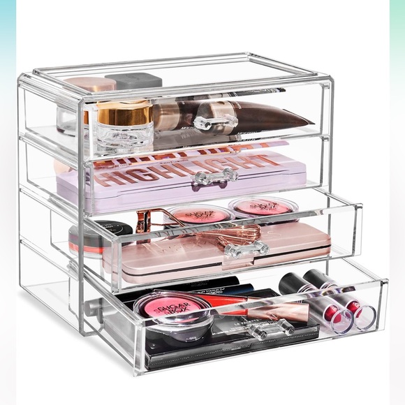 The Container Store Transparent Makeup Organizer - Picture 1 of 4